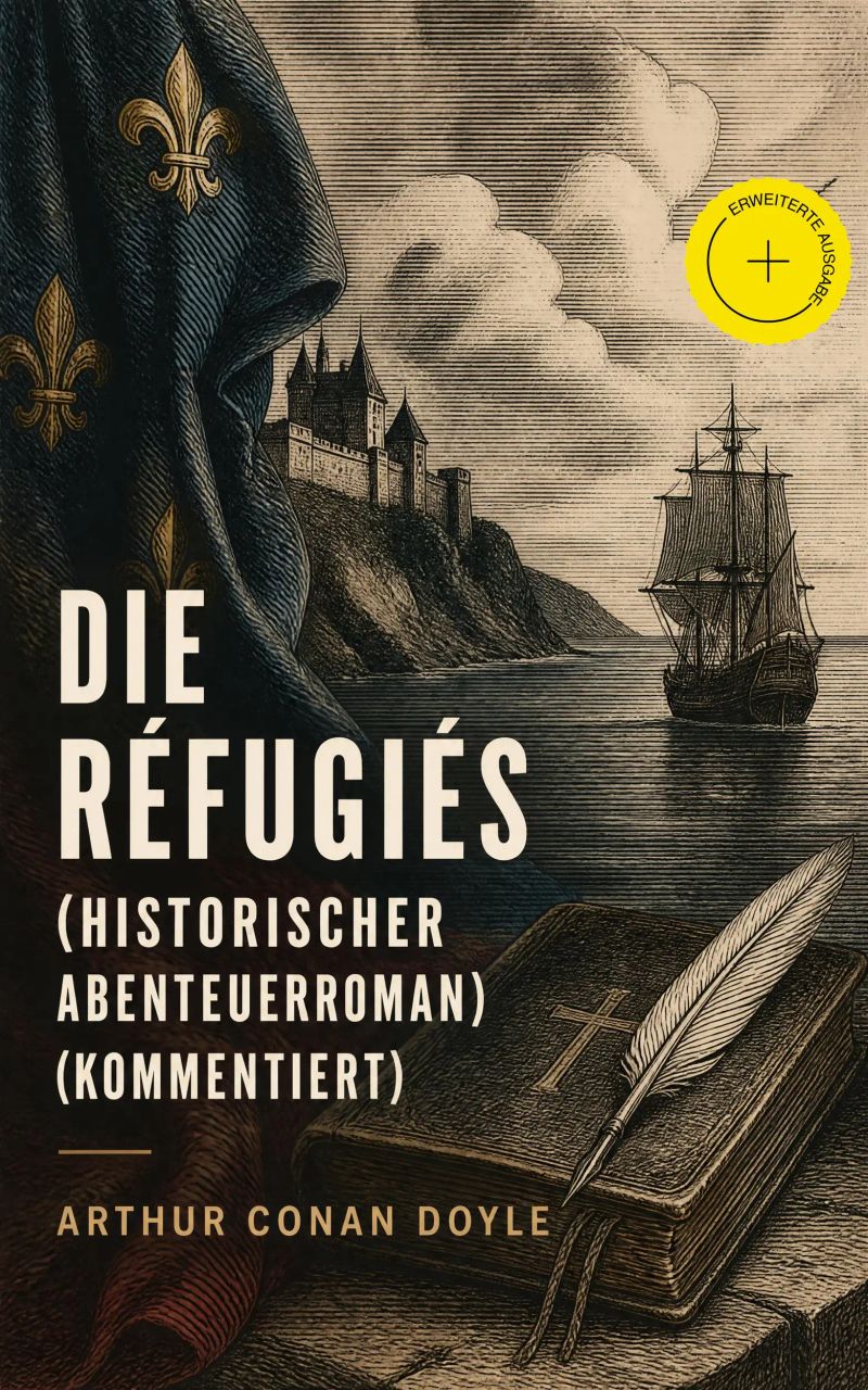Die Réfugiés (Historischer Abenteuerroman) (Kommentiert)