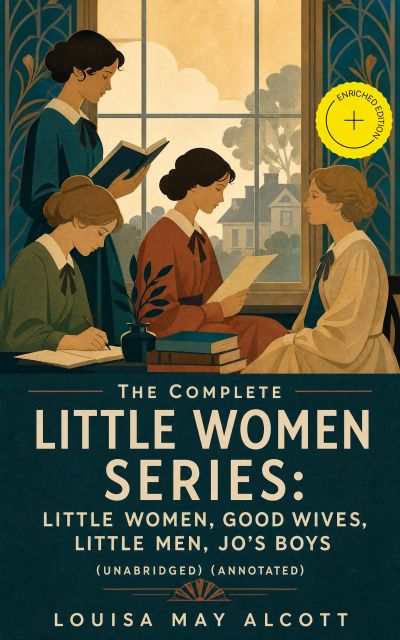 The Complete Little Women Series: Little Women, Good Wives, Little Men, Jo's Boys (Unabridged) (Annotated)