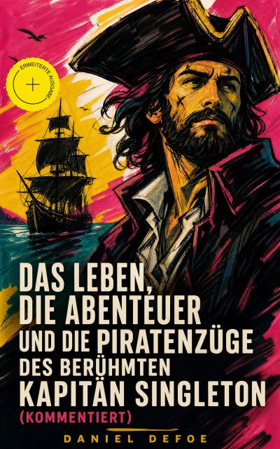 Das Leben, die Abenteuer und die Piratenzüge des berühmten Kapitän Singleton (Kommentiert)