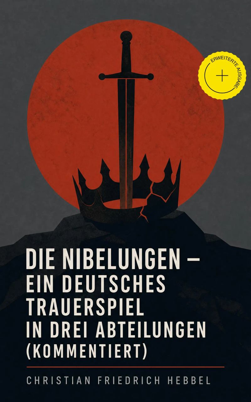 Die Nibelungen - Ein deutsches Trauerspiel in drei Abteilungen (Kommentiert)