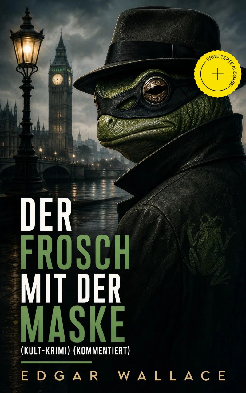 Der Frosch mit der Maske (Kult-Krimi) (Kommentiert)