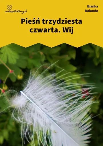 Pieśń trzydziesta czwarta. Wij