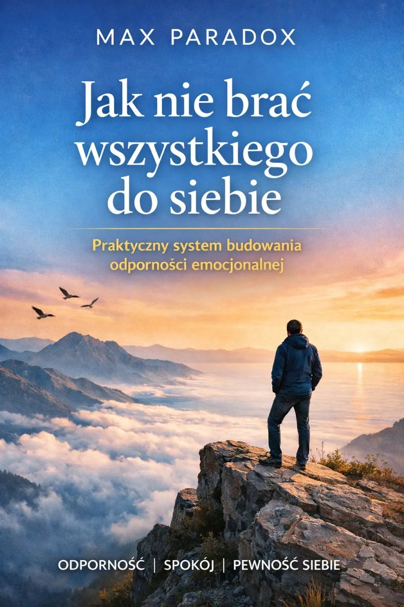 Poradnik jak nie brać wszystkiego do siebie - Praktyczny system budowania odporności emocjonalnej
