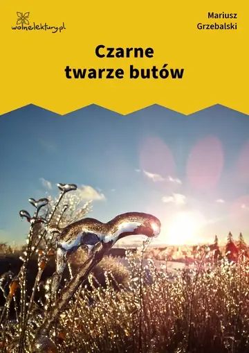 Czarne twarze butów