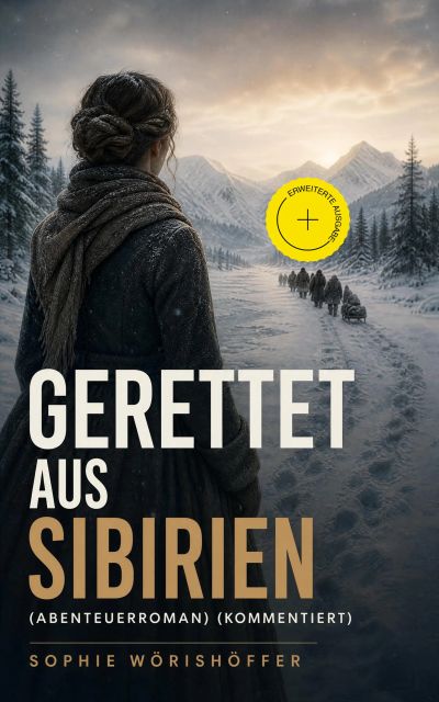Gerettet aus Sibirien (Abenteuerroman) (Kommentiert)