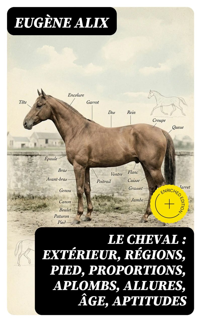 Le cheval : extérieur, régions, pied, proportions, aplombs, allures, âge, aptitudes