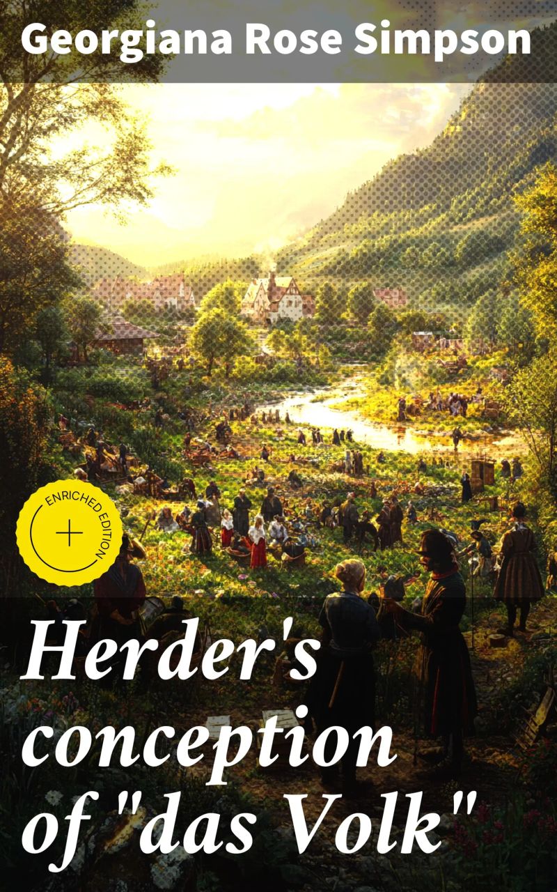Herder's conception of "das Volk"