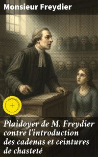 Plaidoyer de M. Freydier contre l'introduction des cadenas et ceintures de chasteté