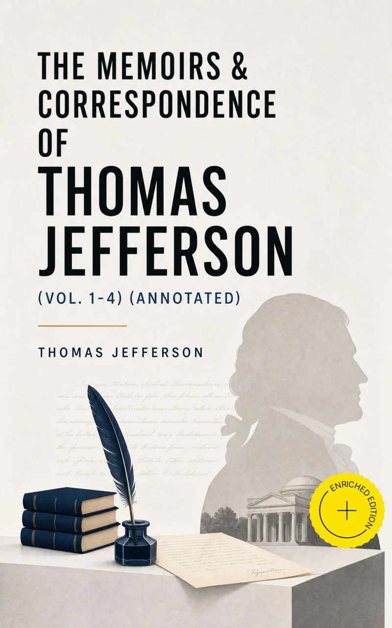 The Memoirs & Correspondence of Thomas Jefferson (Vol. 1-4) (Annotated)