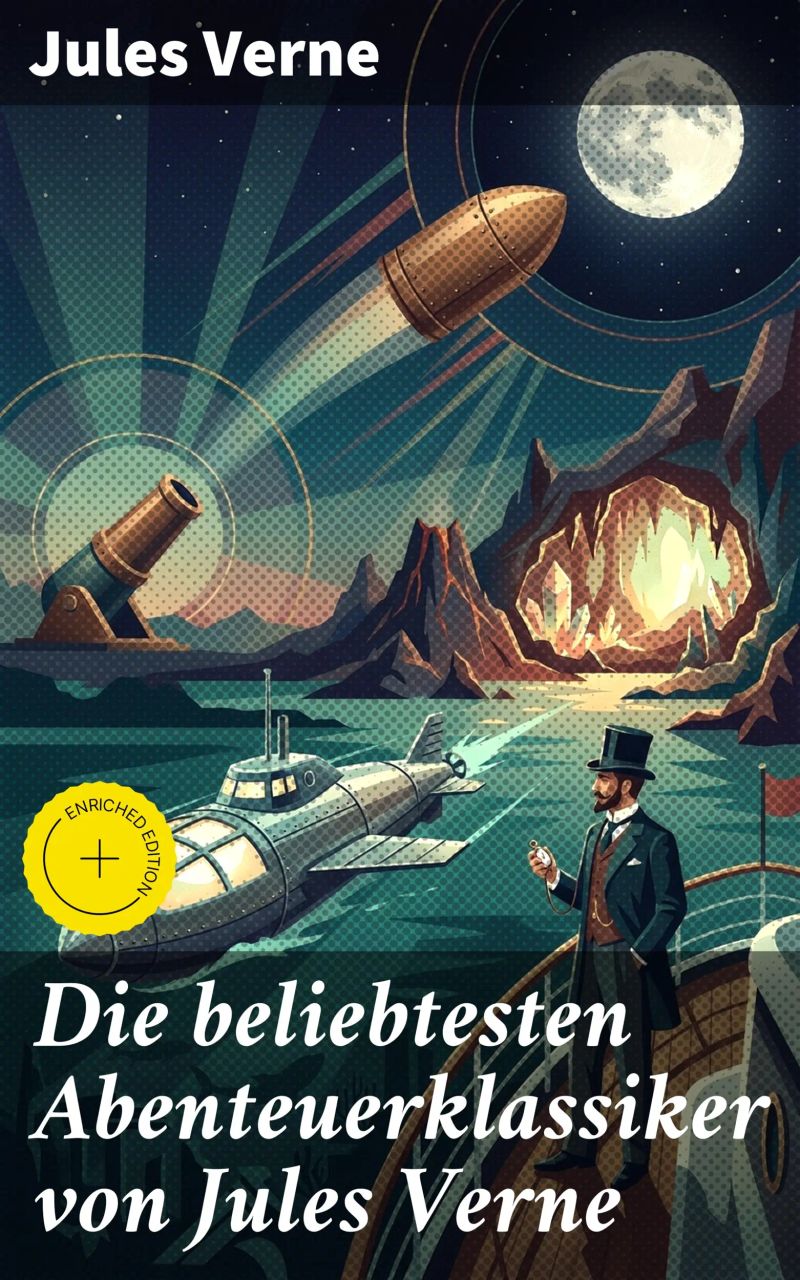 Die beliebtesten Abenteuerklassiker von Jules Verne