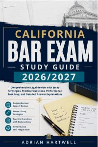 CALIFORNIA BAR EXAM STUDY GUIDE 2026/2027