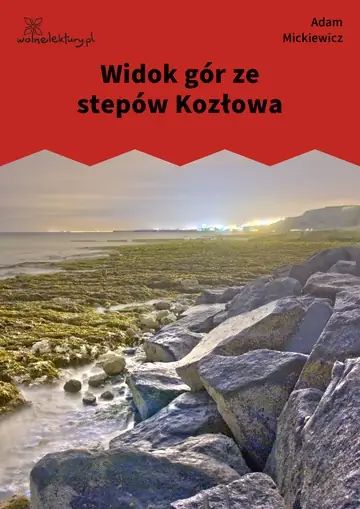 Widok gór ze stepów Kozłowa