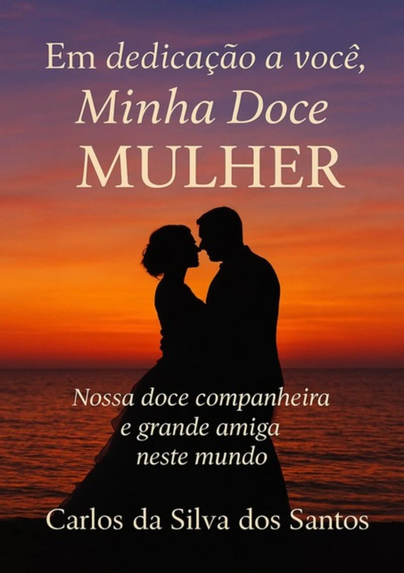Em Dedicação A Você Minha Doce Mulher