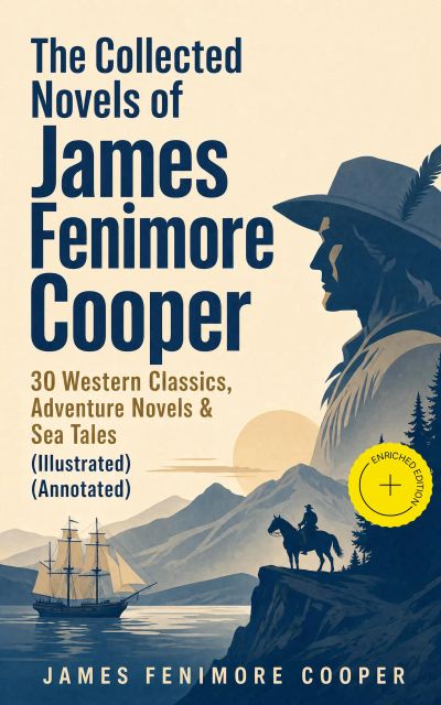 The Collected Novels of James Fenimore Cooper: 30 Western Classics, Adventure Novels & Sea Tales (Illustrated) (Annotated)