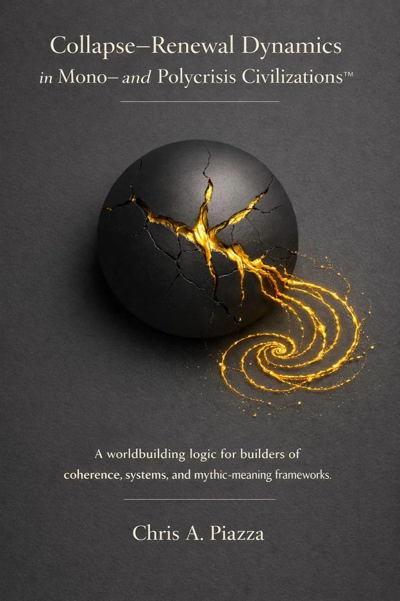 Collapse–Renewal Dynamics in Mono- and Polycrisis Civilizations