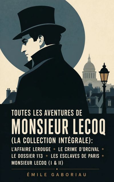 Toutes les aventures de Monsieur Lecoq (La collection intégrale): L'Affaire Lerouge + Le Crime d'Orcival + Le Dossier 113 + Les Esclaves de Paris + Monsieur Lecoq (I & II)