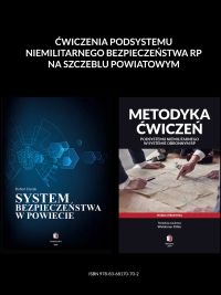 Ćwiczenia podsystemu niemilitarnego bezpieczeństwa RP na szczeblu powiatowym - Pakiet 2 książki