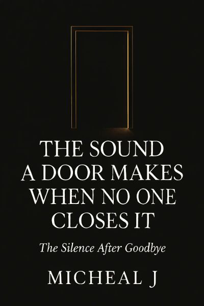 THE SOUND A DOOR MAKES WHEN NO ONE CLOSES IT