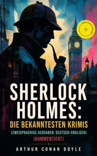 Sherlock Holmes: Die bekanntesten Krimis (Zweisprachige Ausgaben: Deutsch-Englisch) (Kommentiert)