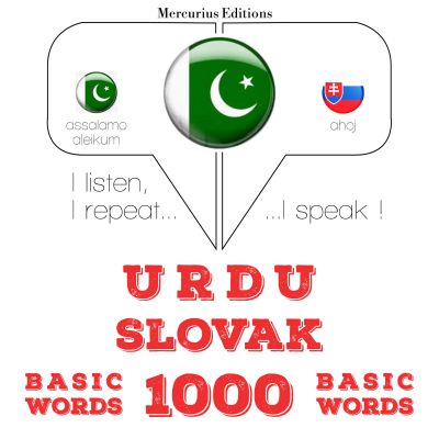1000 سلوواک میں ضروری الفاظ
