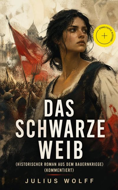 Das schwarze Weib (Historischer Roman aus dem Bauernkriege) (Kommentiert)