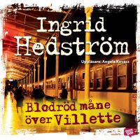Blodröd måne över Villette by Ingrid Hedström
