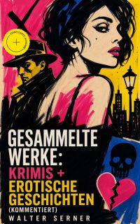 Gesammelte Werke: Krimis + Erotische Geschichten (Kommentiert)