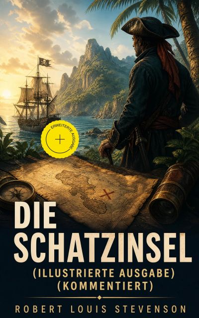 Die Schatzinsel (Illustrierte Ausgabe) (Kommentiert)