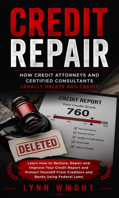 Credit Repair: How Credit Attorneys and Certified Consultants Legally Delete Bad Credit (Learn How to Restore, Repair and Improve Your Credit Report and Protect Yourself From Creditors and Banks Using Federal Laws)