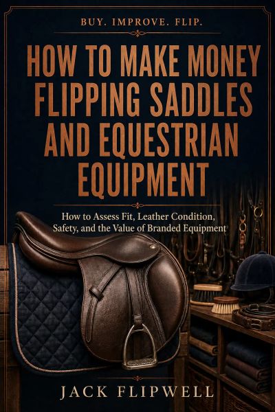 How to Make Money Flipping Saddles and Equestrian Equipment - How to Assess Fit, Leather Condition, Safety, and the Value of Branded Equipment