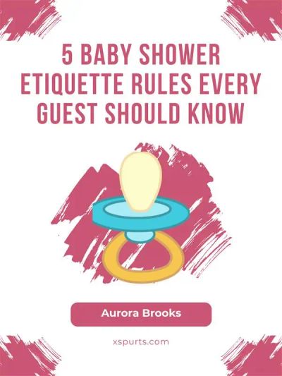 5 Baby Shower Etiquette Rules Every Guest Should Know