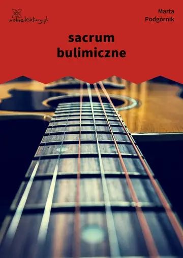 sacrum bulimiczne