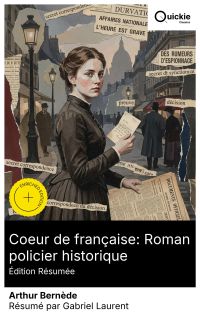 Coeur de française: Roman policier historique (Édition résumée)
