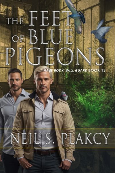 Feet of Blue Pigeons