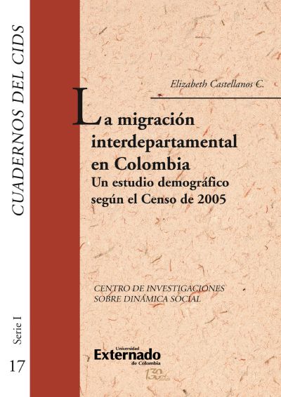 La migración interdepartamental en Colombia