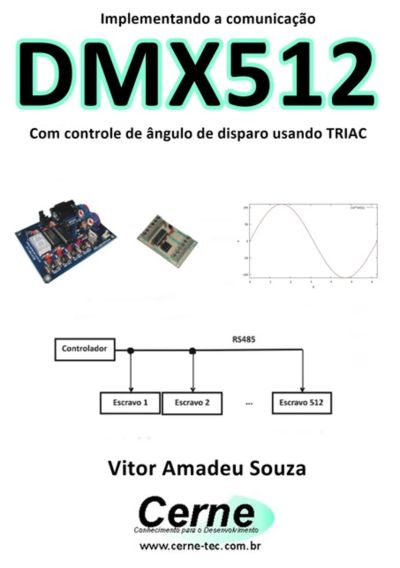 Implementando A Comunicação Dmx512  Com Controle De Ângulo De Disparo Usando Triac