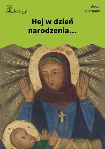 Hej w dzień narodzenia...