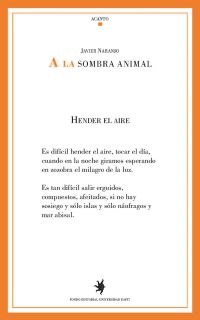 A la sombra animal