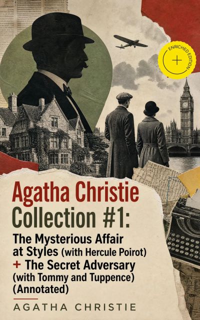 Agatha Christie Collection #1: The Mysterious Affair at Styles (with Hercule Poirot) + The Secret Adversary (with Tommy and Tuppence) (Annotated)