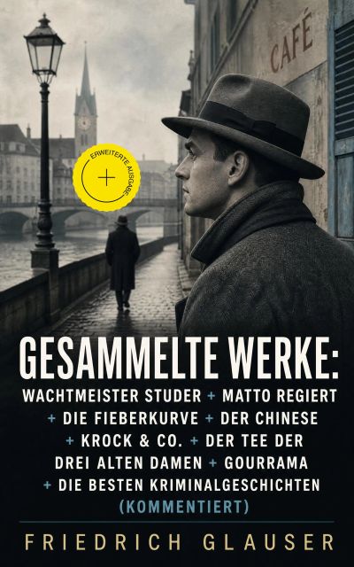 Gesammelte Werke: Wachtmeister Studer + Matto regiert + Die Fieberkurve + Der Chinese + Krock & Co. + Der Tee der drei alten Damen + Gourrama + Die besten Kriminalgeschichten (Kommentiert)