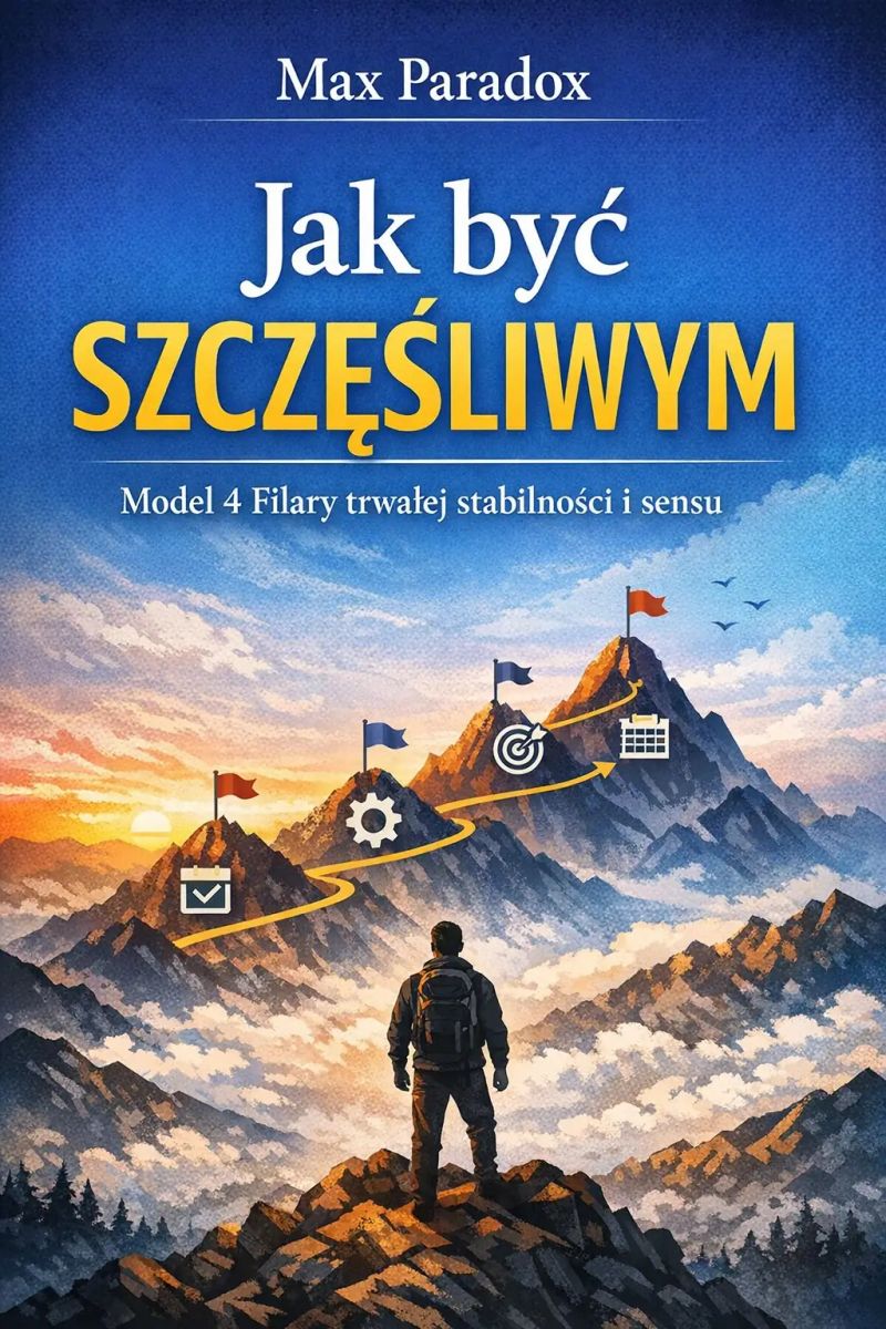 Poradnik jak być szczęśliwym - Model 4 Filary trwałej stabilności i sensu.