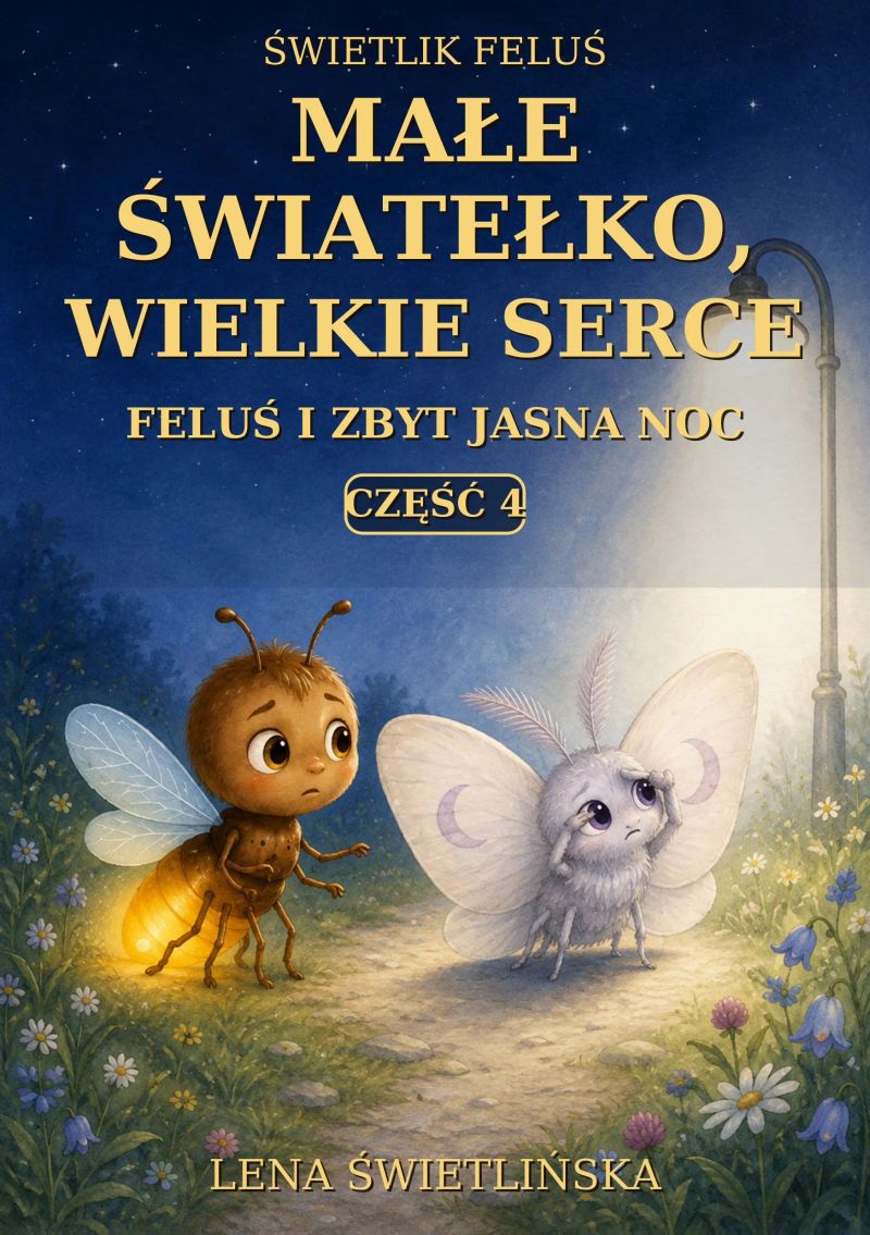 Świetlik Feluś. Małe światełko, wielkie serce - Feluś i zbyt jasna noc - Część 4