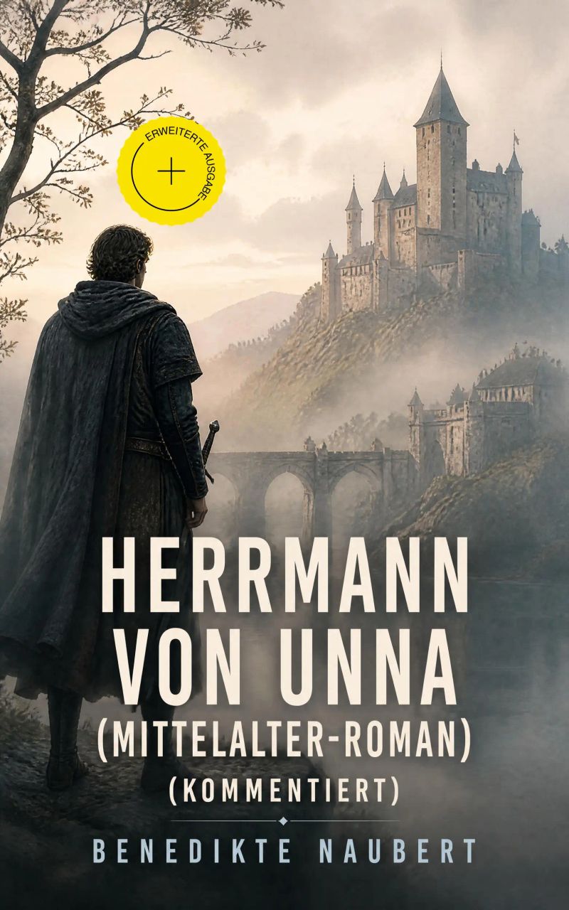 Herrmann von Unna (Mittelalter-Roman) (Kommentiert)