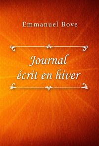 Journal écrit en hiver