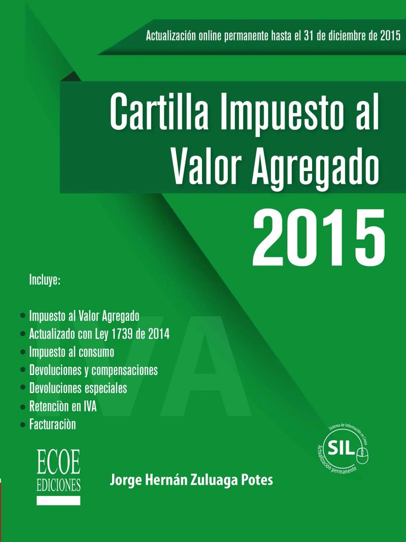Cartilla impuesto al valor agregado 2015