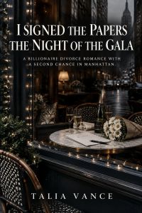 I Signed the Papers the Night of the Gala