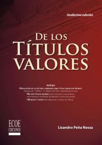 De los títulos valores - 11ma edición