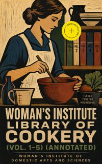 Woman's Institute Library of Cookery (Vol. 1-5) (Annotated)