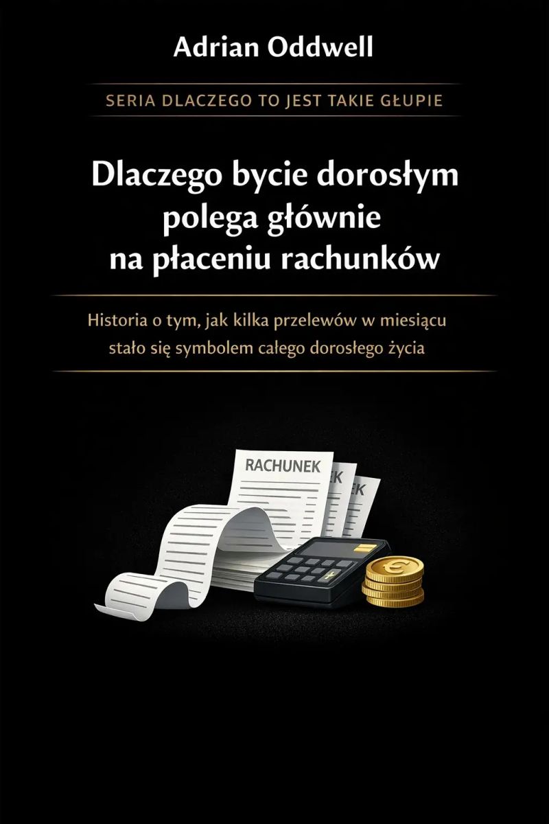 Dlaczego bycie dorosłym polega głównie na płaceniu rachunków - Historia o tym, jak kilka przelewów w miesiącu stało się symbolem całego dorosłego życia