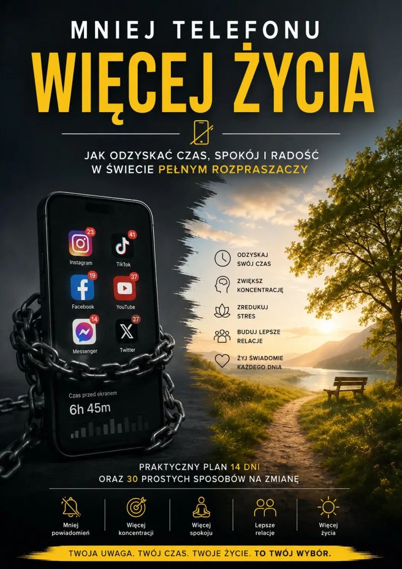 Mniej telefonu. Więcej życia.